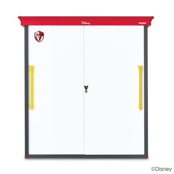 ヨドコウ YMWD-1709A MM ディズニーシリーズ ミッキーマウスモデル小型物置 法人向け・配送のみ販売 メーカー直送