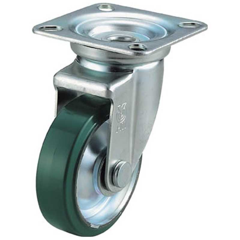 ユーエイキャスター　産業用キャスター自在車 200径ウレタン車輪　UWJ200Y