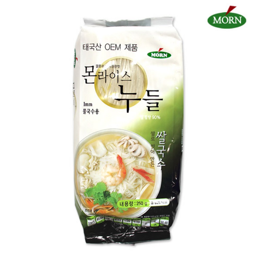 かんこくしょくひん [K-FOOD] MORN ライスヌードル 1mm 250g X 24個