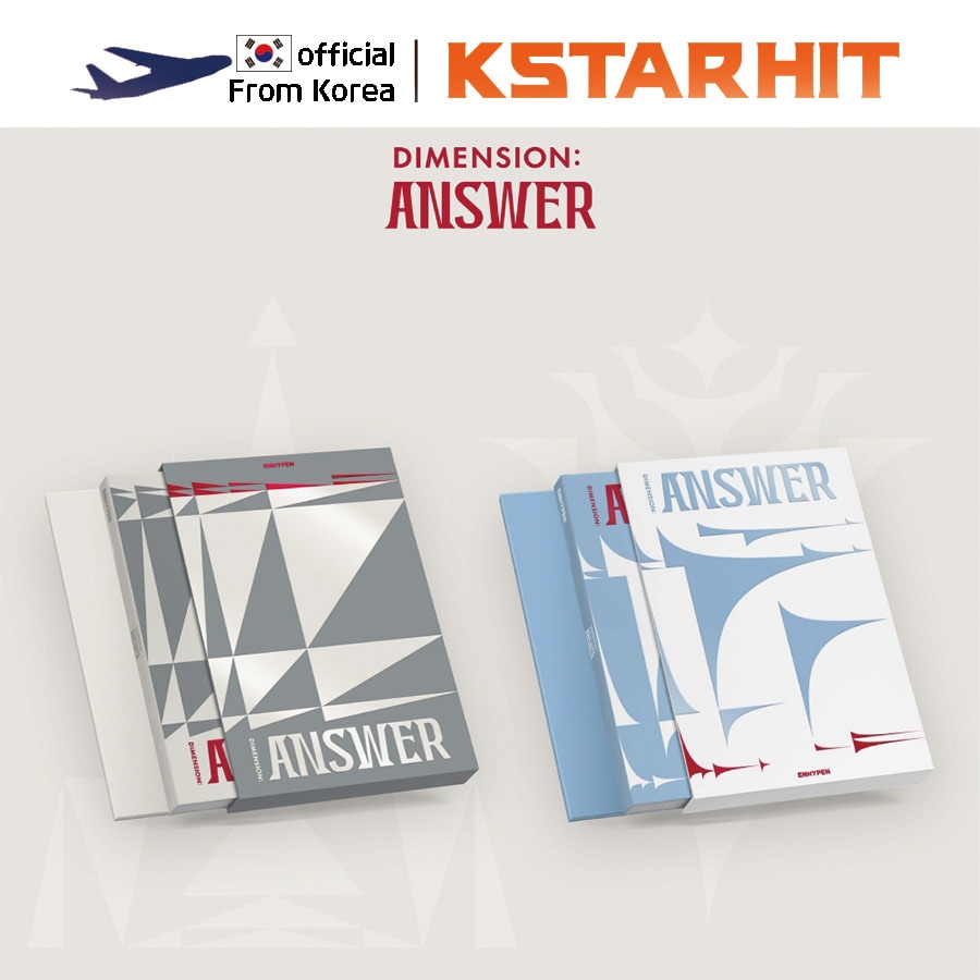 (2種 セット) ENHYPEN - 1stフルアルバムリパッケージ [DIMENSION : ANSWER]