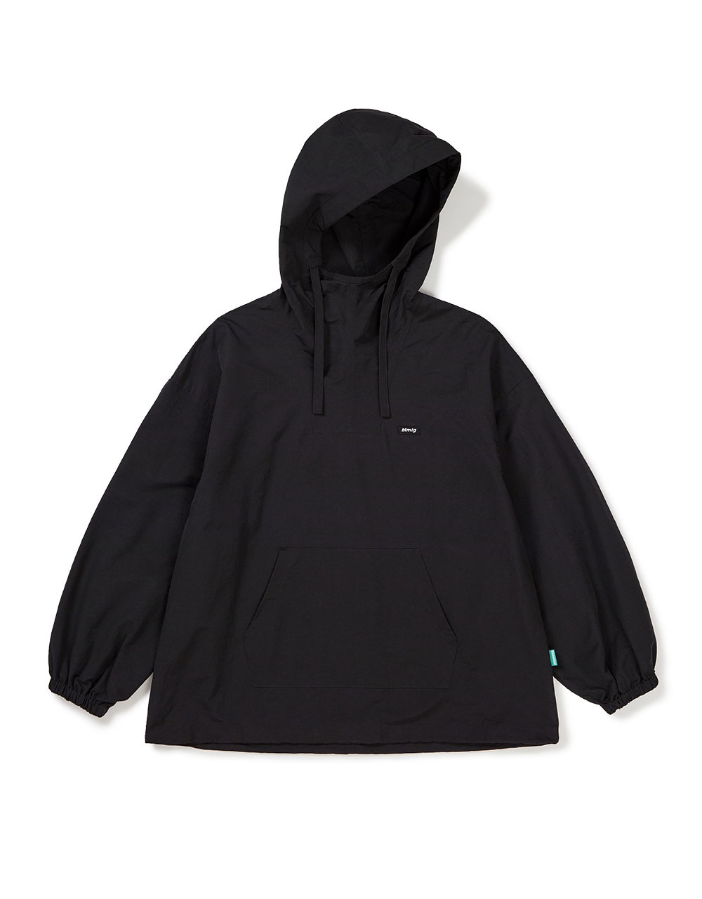 【MMLG】 HOODED ANORAK : EVERY BLACK