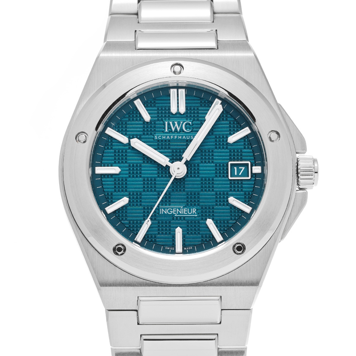 インヂュニア オートマチック 40 IW328903 メンズ 腕時計 自動巻き Aランク 中古 銀蔵