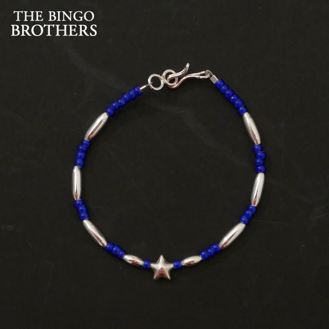 ザビンゴブラザーズ THE BINGO BROTHERS Star Silver Bracelet ブレスレット NAVY 269-000362-054