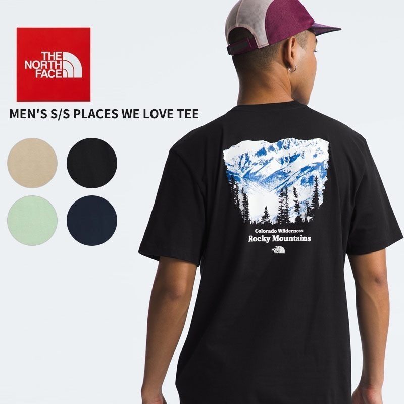 ザノース フェイス THE NORTH FACE Men’s S S Places We Love Tee NF0A86X0 ショートスリーブTシャツ 半袖 メンズ