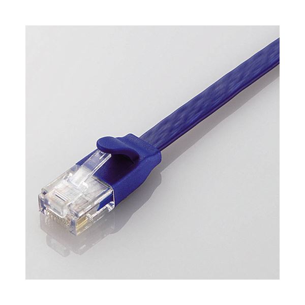 2022春の新作 エレコムLD-GPN/BU40 ブルー メーカー直送 40m] CAT6準拠