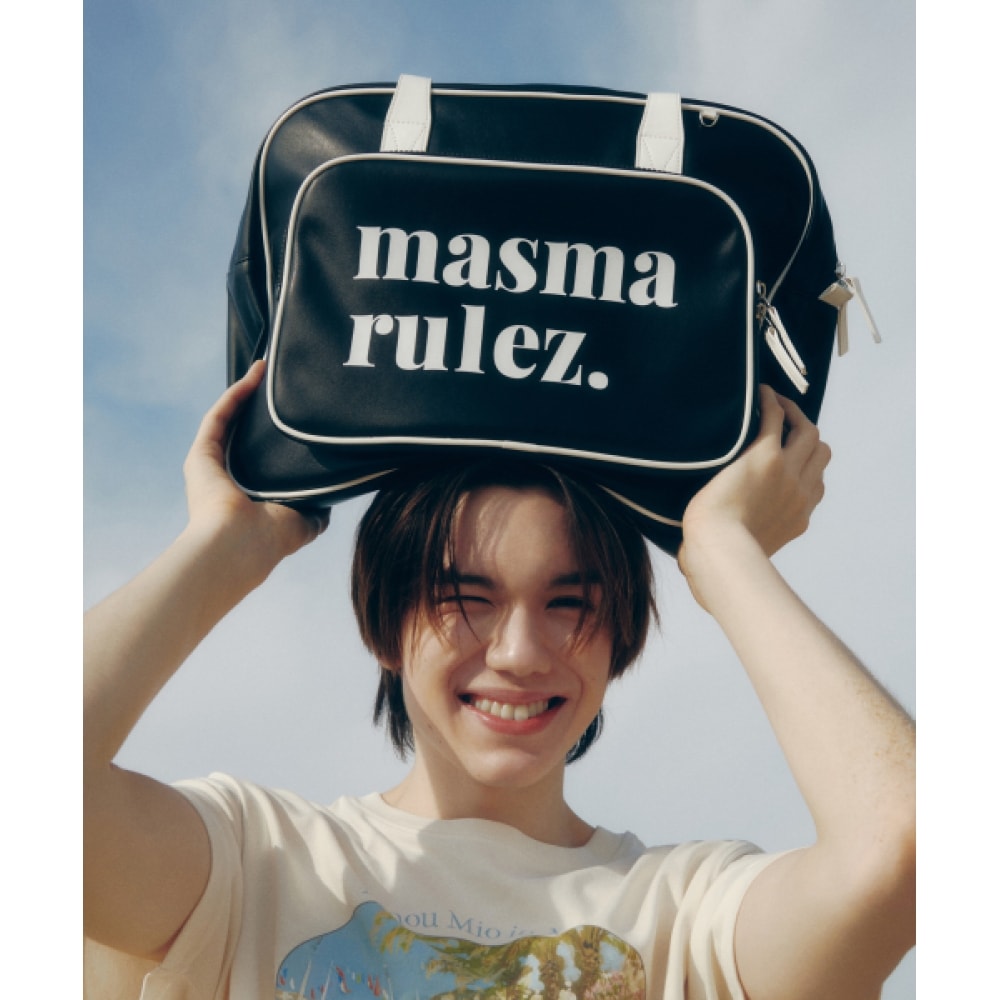 MASMARULEZ ママスクエアポケットショルダーバッグ_ブラック 10,934円