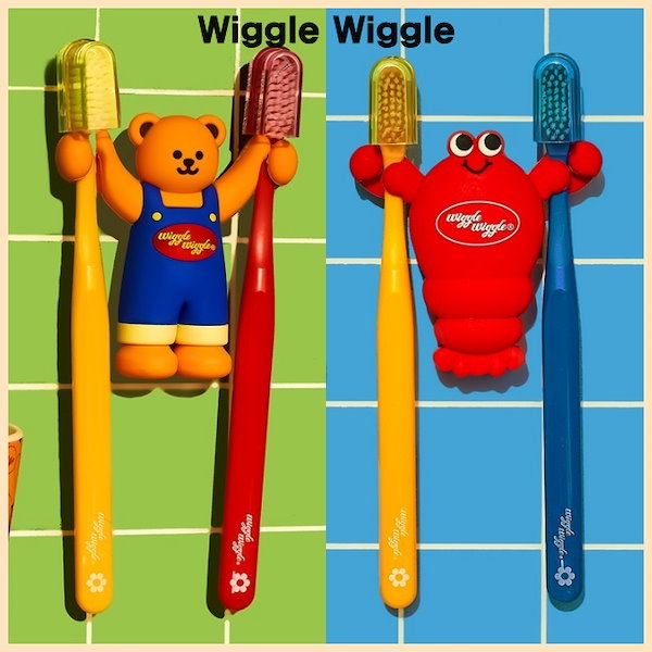 ☆人気☆【Wiggle Wiggle】☆コードレス 歯ブラシ殺菌フー.ド☆ Qoo10] WIGGLE WIGGLE 【韓国人気】歯ブラシホルダー Wiggl