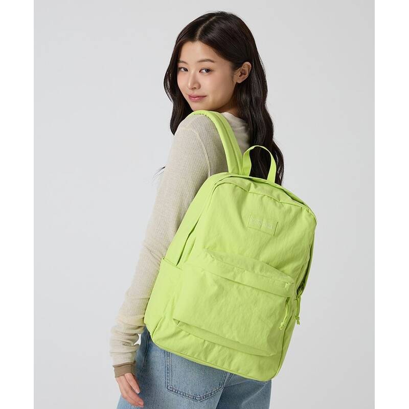 ジャンスポーツ JANSPORT スーパーブレイク プラス ラップトップ FX ソフトナイロン ライム シトロン JSPU261MBBP002SI 424231