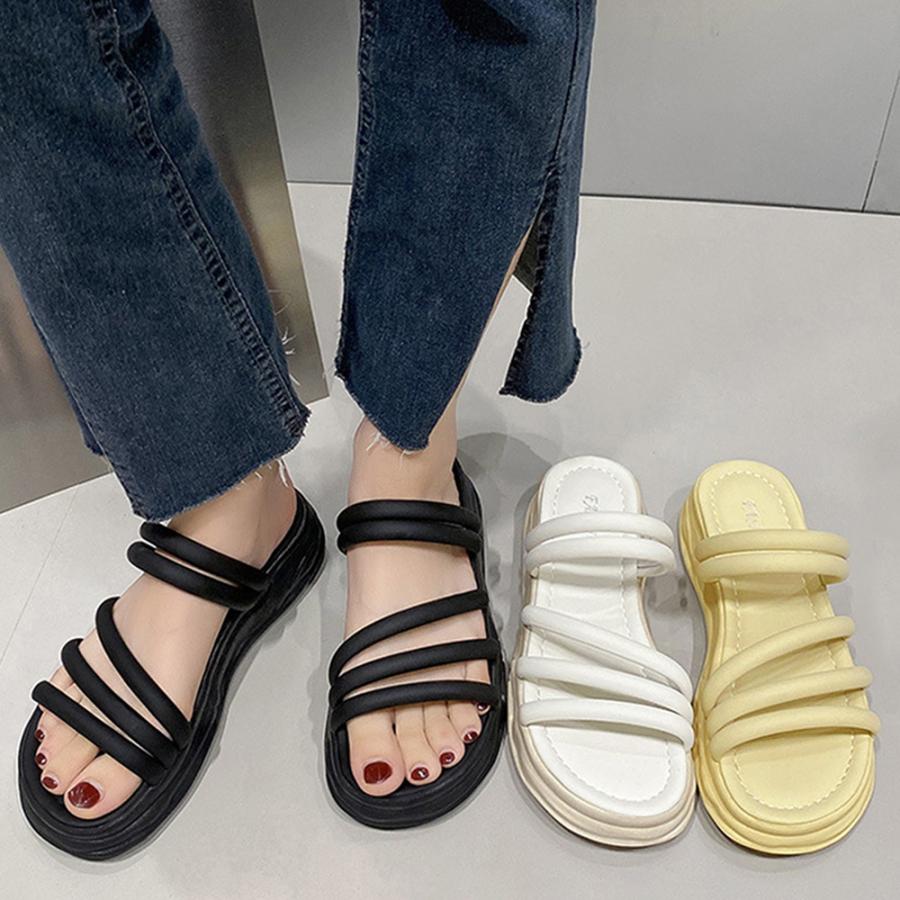 2025新作人気美脚ミュールサンダル厚底サンダル夏最安値保証品質良い