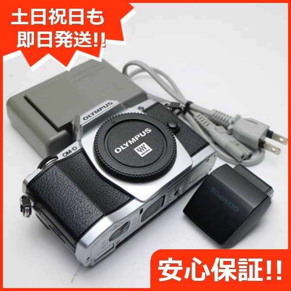 美品 E-M5 シルバー ボディ デジ1 OLYMPUS 153