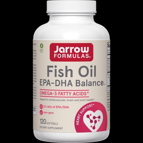Jarrow ジャローFish Oil EPA-DHA Balance 600 MG 120錠 ソフトゲル