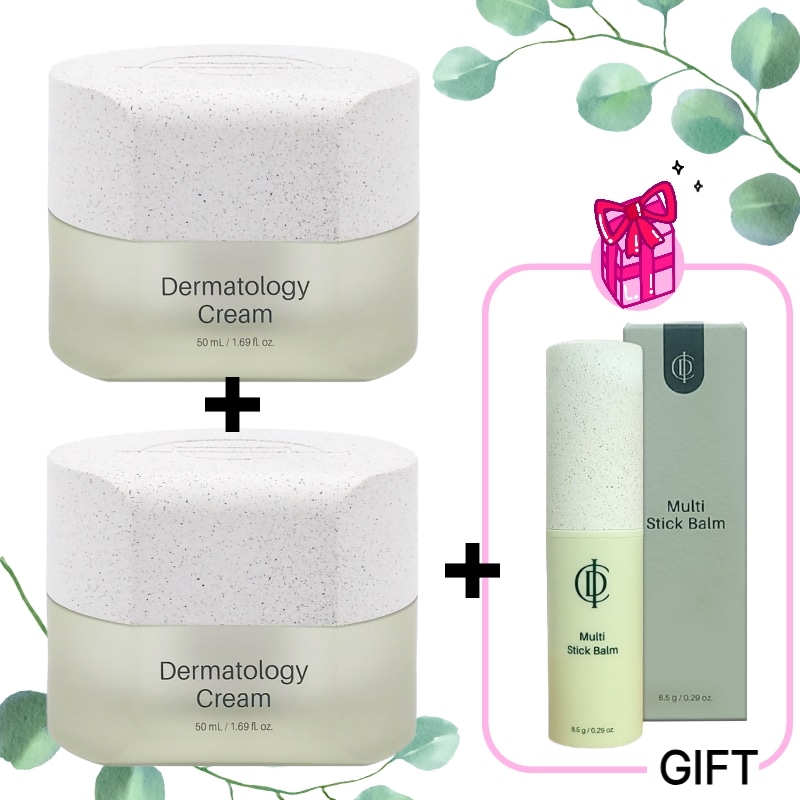 【2個セット・ギフト付】 ダーマトロジークリーム 50ml × 2本＋マルチスティックバーム プレゼント / エイジングケア / 高保湿 / ツヤ肌