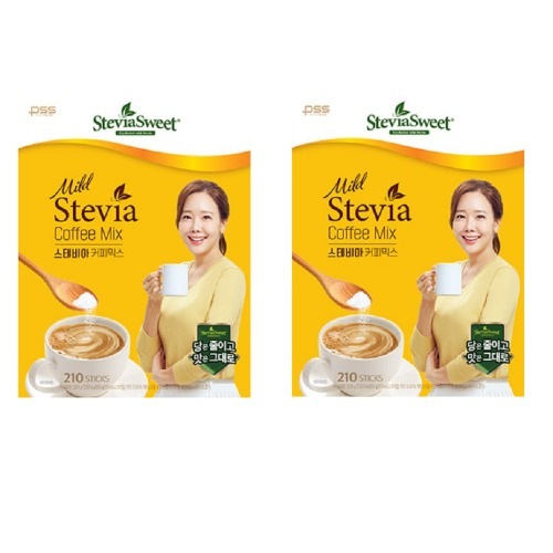 스테비아 커피 믹스 9.6g x 420t 당류 0g 부드러운 신맛 카라멜향 달콤