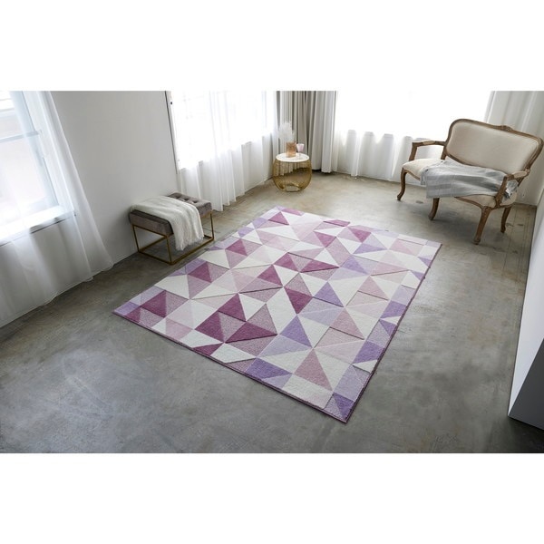 スミノエ 13139479 190240cm PU アレルブロック ラグ シーン 190×240cm パープル メーカー直送