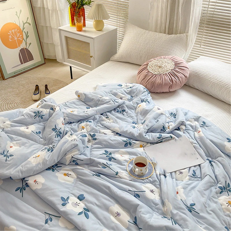 布団 掛け布団 夏掛布団 寝具用品 夏用品 キルトケット 薄手 シングル 夏用 肌掛け布団 多色 暑