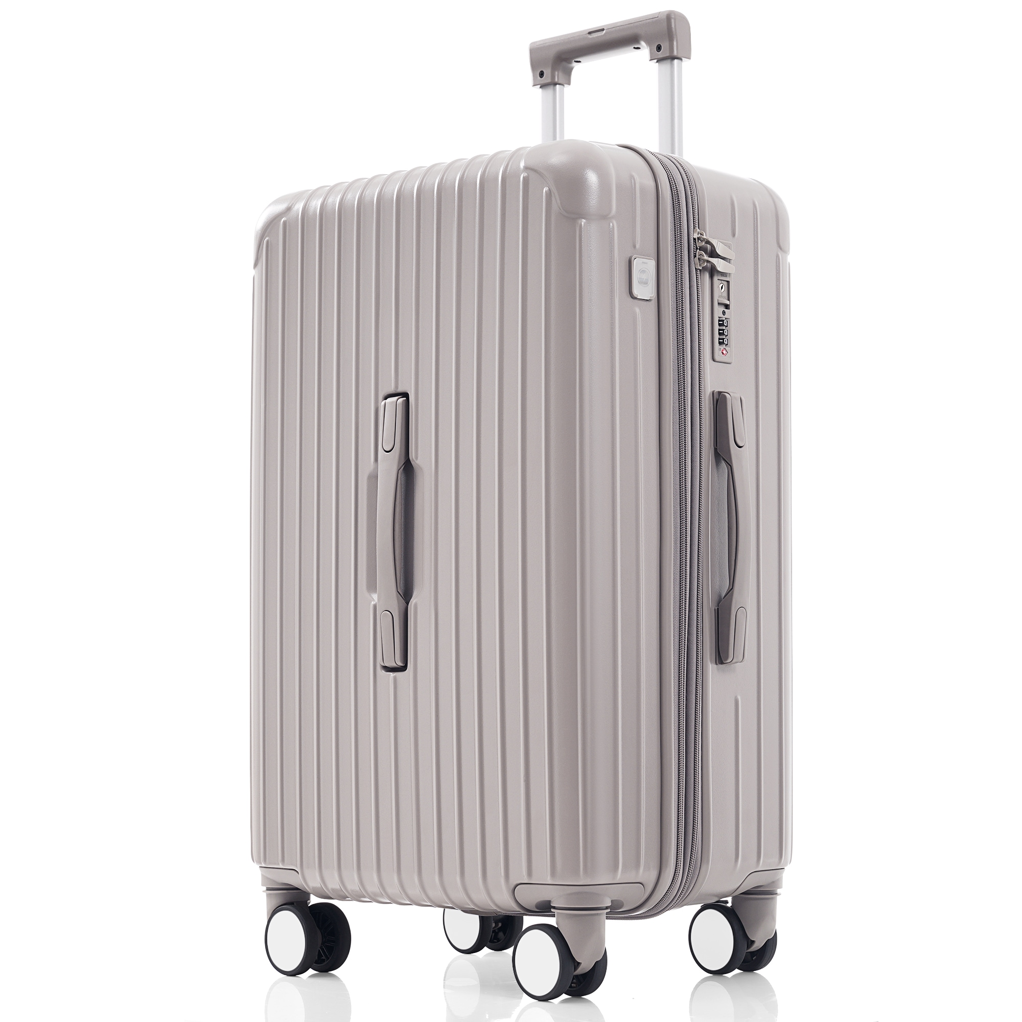 【国内即発送】スーツケース Lサイズ ストッパー付き USBポート容量拡張 キャリーバッグ キャリーケースw スマホスタンド ドリンクホルダー TSAロックかわいい 7日 14日 大型 おしゃれ 軽量