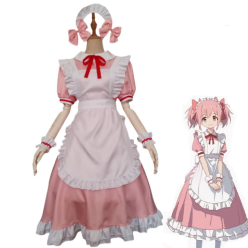 【急速出荷】送.料.無.料. 魔法記録外伝魔法まどか服暁美ほむらメイド装鹿目まどかスーツ ロリータ