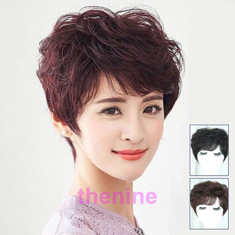 【大人気限定】人毛100％ レディースウィッグ フルウィッグ 女性用ウイッグ 耐熱ウィッグ ウィッグネット付き ショート 自然 ウイッグ エクステンション かつら イメチェン 7,271円