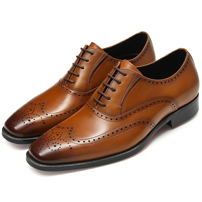 メンズ革靴 ビジネスシューズ ストレートチップ ウイングチップ カジュアル 天然牛革本革 男性