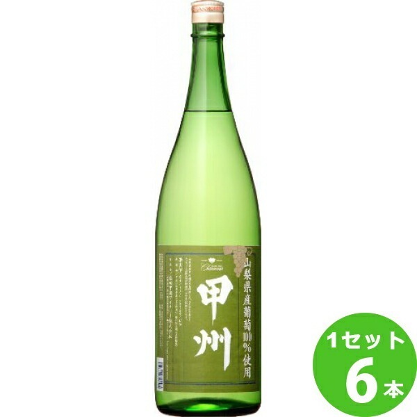 盛田甲州ワイナリー シャンモリ山梨産甲州白 白ワイン 山梨県1800 ml 6本