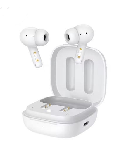 Bluetooth QCY-T13ワイヤレスヘッドセット5.3 ancアクティブノイズキャンセリング急速充電0.068インチ低遅延28db
