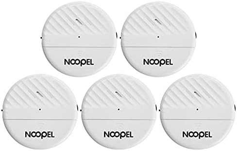 Noopel ガラスブレークアラーム 5個パック 125DB 大音量ウィンドウ振動センサー 侵入者入口アラート 屋内 自宅 オフィス セキュリティ用