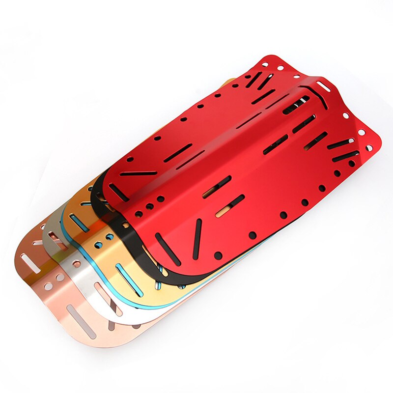 スキューバダイビングアルミバックプレートアルミダイビング技術バックプレートダイバーbcdプレート機器 5,720円