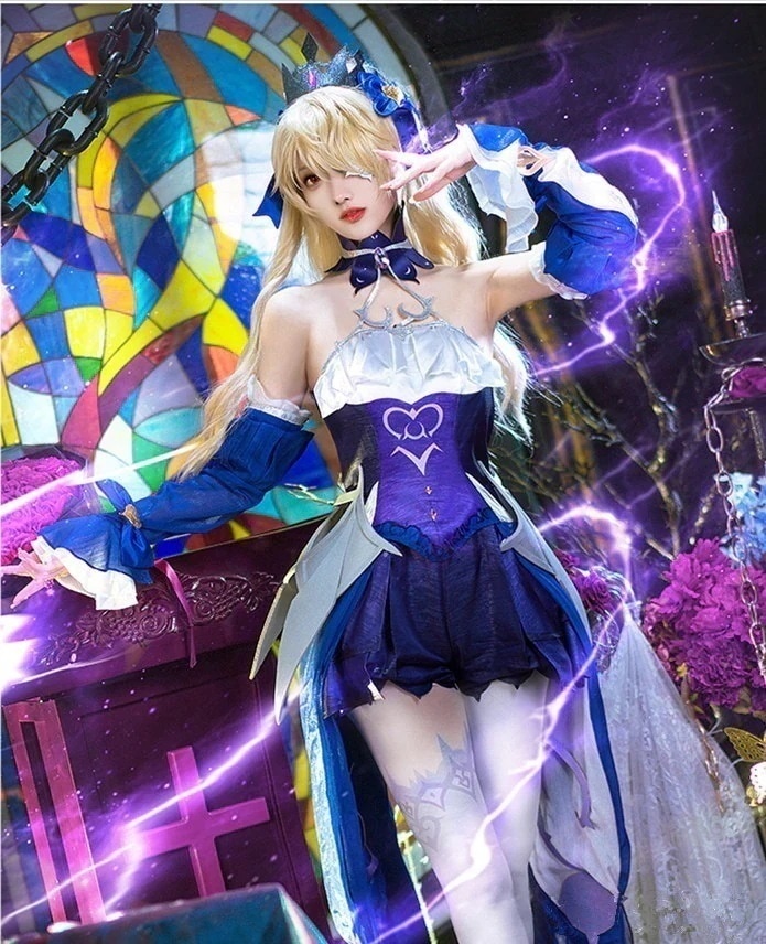 コスチューム コスプレ衣装 フィッシュル Fischl Genshin げんしん 原神 スーツ ハロウィン 2024年新作入荷コスプレ