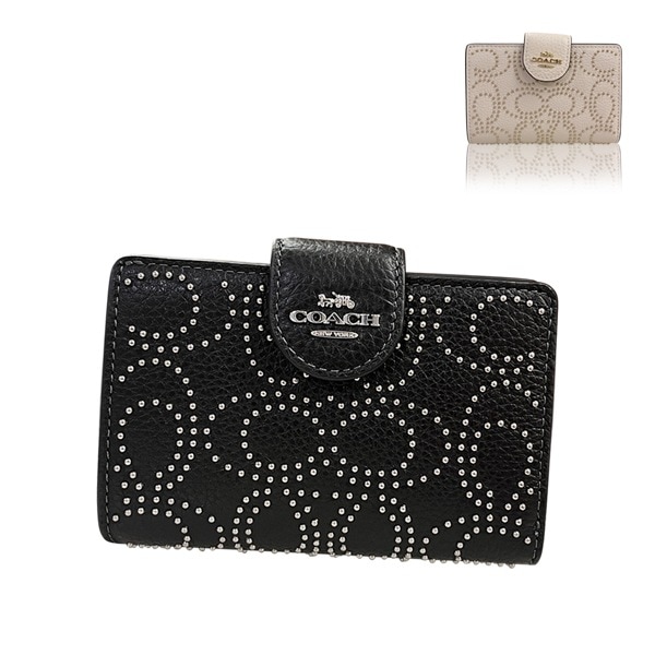 ミディアムコーナー ウォレット シグネチャーリベット CX404 即発 アウトレット