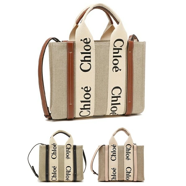 トートバッグ ショルダーバッグ ウッディ　スモール　2WAY ミニバッグ レディース CHC22AS397I26