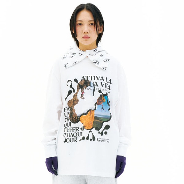 人æ°ã«ã©ãŒã® SS white sleeve long Climbing 22 Tã·ã£ãã»ã«ãããœãŒ 人æ°ã«ã©ãŒã® SS white sleeve long Climbing 22 Tã·ã£ãã»ã«ãããœãŒ