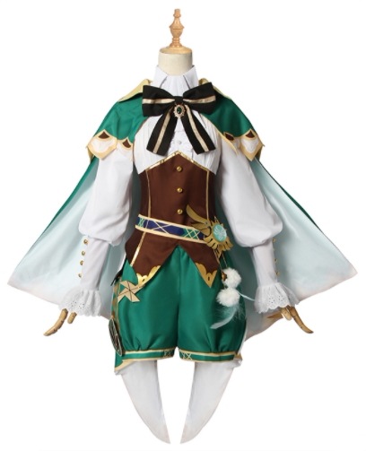 原神（げんしん） ウェンティ　コスプレ衣装