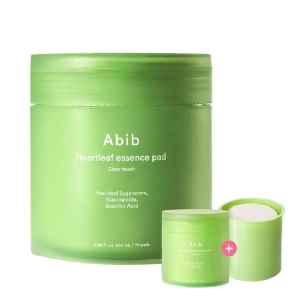 [リフィル企画1 + 1] ドクダミの跡 エッセンスパッド クリアタッチ70枚