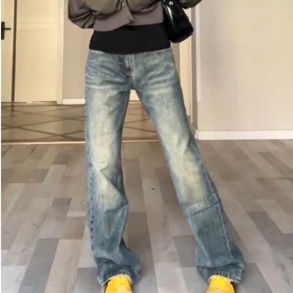 ボトムス パンツ ズボン ロングパンツ デニムパンツ ベルボトム ジーンズ ポケット ロング丈 かわいい 大人可愛い きれいめ カジュアル おしゃれ かっこい 大人女子 こなれ感 レトロ ラフ ルーズ