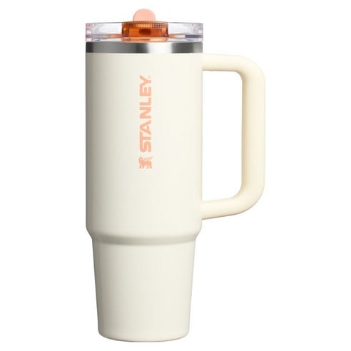 クエンツァー プロツアー フリップストロー タンブラー クリーム アプリコット グロス 887ml