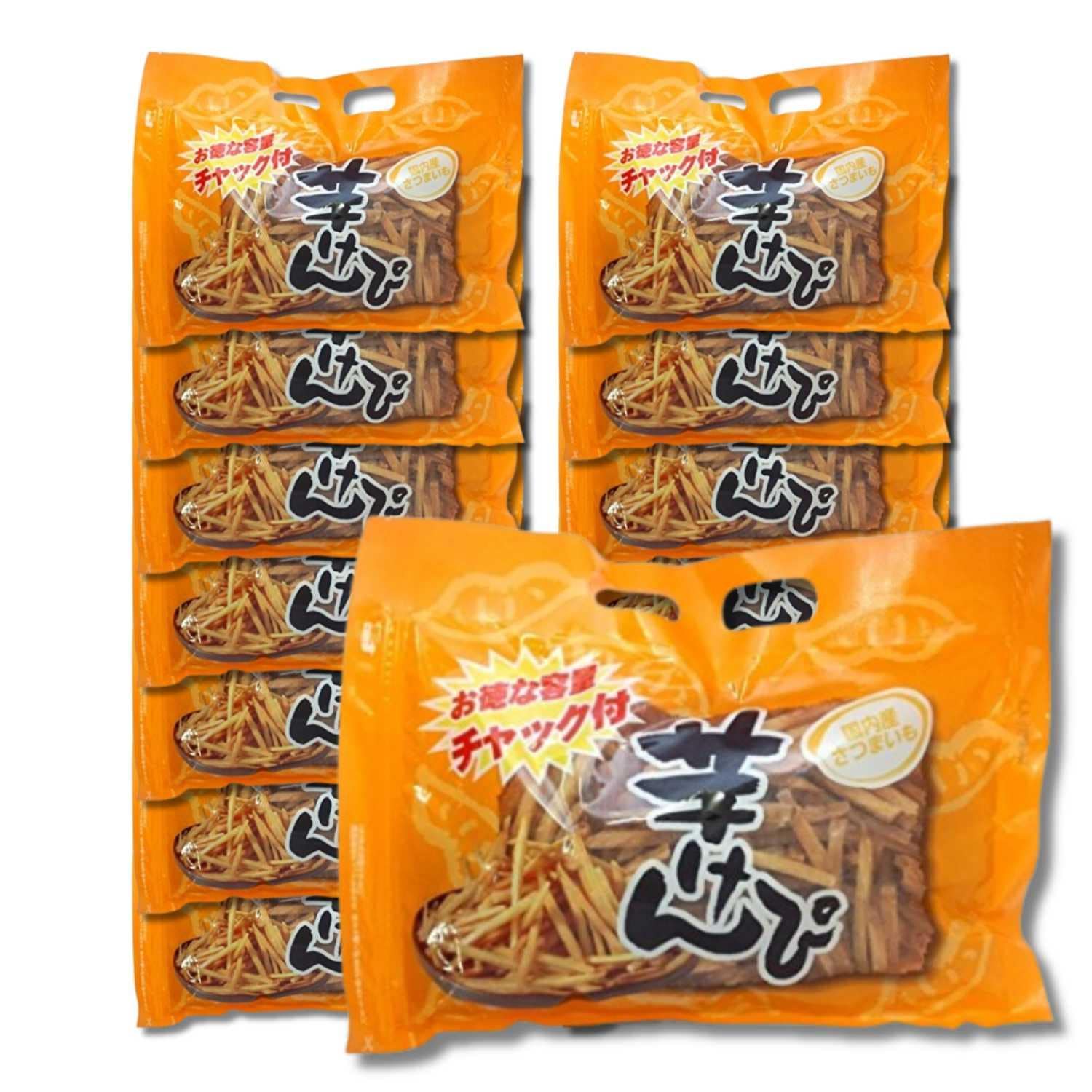 15個セット 南国製菓 チャック付芋けんぴ 500g