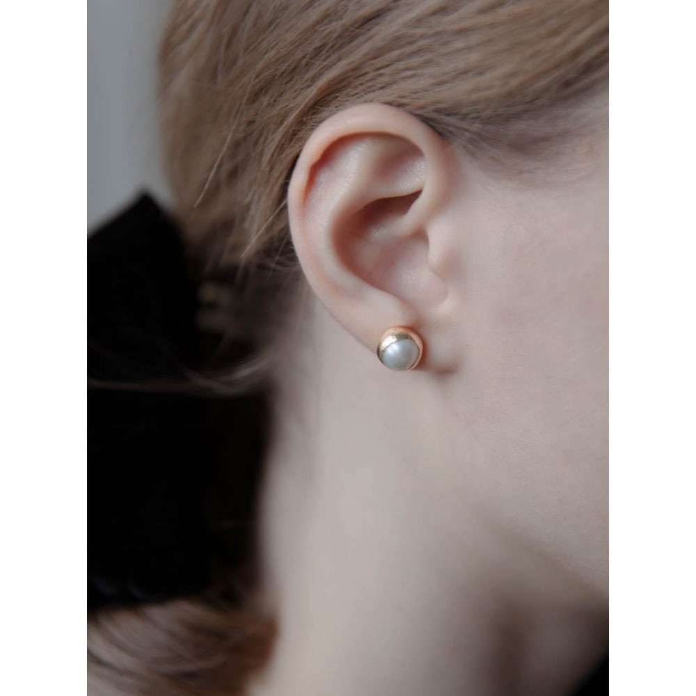 Jean Paul Clarisse 収入淡水真珠のイヤリング S JB 22029E