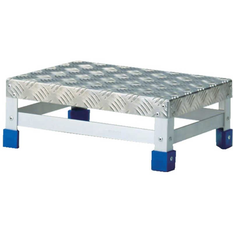 トラスコ中山　ステップ アルミ製縞板タイプ 400X300XH150　TFS-1543