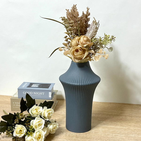 【限定品】 花瓶 セラミック卓上花瓶卓上ドライフラワーアレンジメント 花立・華瓶