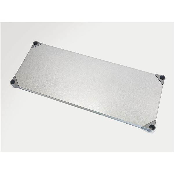 プロフェイス ガルバリウムシェルフ 棚板 35×90cm 1段 棚1枚 単品 スチール クロームメッキ 日本製 部品 パーツ