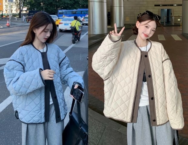 トップス アウター 長袖 羽織 コート ノーカラー 襟なし シンプル カジュアル レディース大きいサイズ レディース きれいめ 半袖 七分袖 五分袖 無地 冬春 cut and sewn