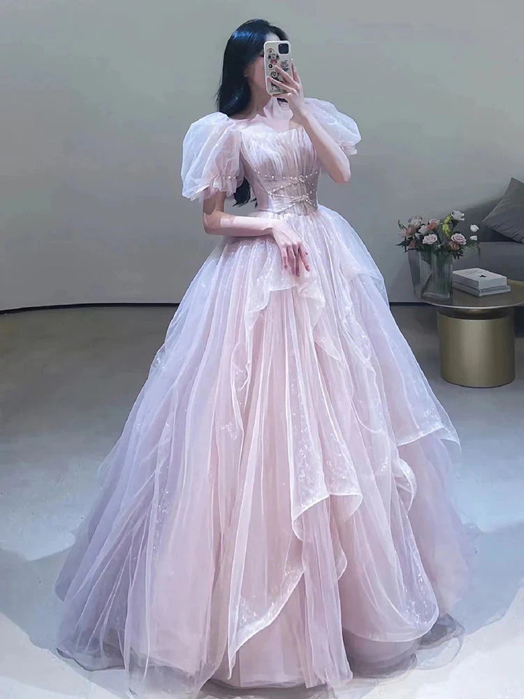 春 ワンピース フレンチイブニング宴会 結婚式 ドレス パーティードレス お呼ばれ 披露宴