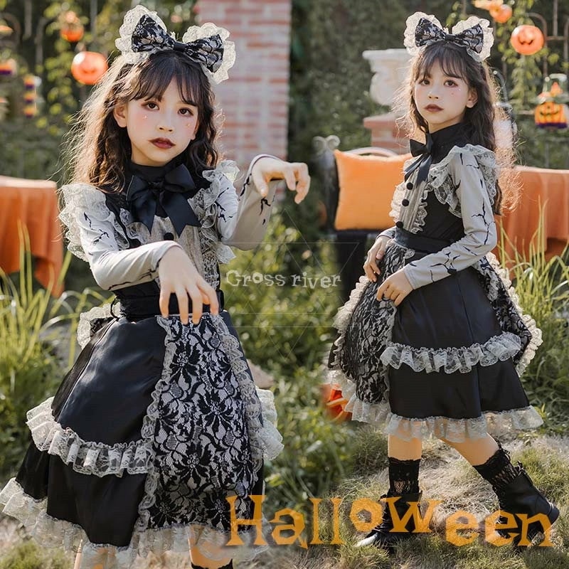 クーポン利用可！魔女 デビル 黒 女の子 ハロウィーン衣装 ハロウィン 仮装 小学生 中学生 ハロウィン コスプレ 女の子 魔法使い 仮装 ワンピース マジック キャスター キャラクター ハロウィン