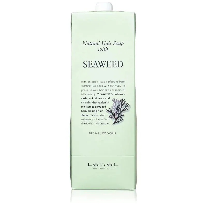 即納ルベル ナチュラルヘアソープ ウィズ シーウィード SW 1600ml 2本セット