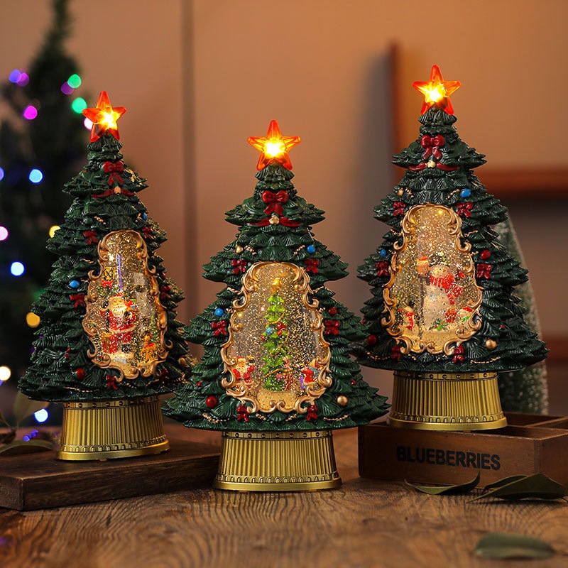 ミュージックボックス クリスマスツリー デスクトップ装飾品 クリスマスコフレ123 クリスマスギフト 児童ギフト