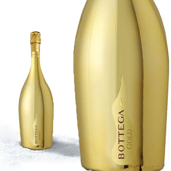 特大大型ボトル ボッテガ ゴールド 特大3000ml スプマンテ 超限定輸入品 DOC トレヴィーゾ グレーラ種(プロセッコ)100％ 正規品 ダブルマグナムサイズ 白 泡 (Ｗゴールドメダル) (Ｗ