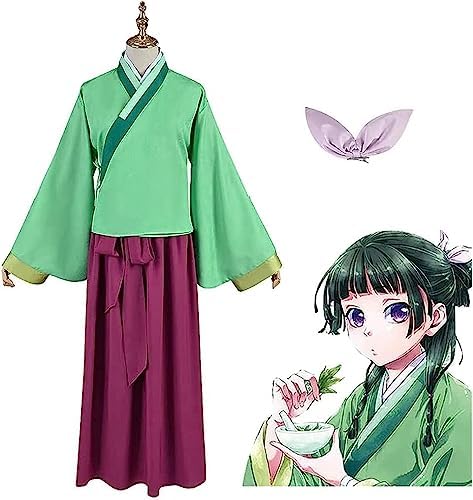 薬屋のひとりごと くすりやのひとりごと 猫猫 マオマ 風 コスプレ衣装 ユニフォーム 舞台演出服