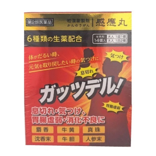 [第2類医薬品]正野 萬病感應丸 ガッツデル 14包入