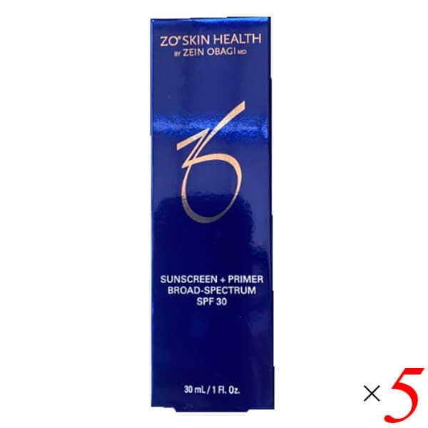 ゼオスキン サンスクリーン プラスプライマー SPF30（PA ）30ml 5本セット