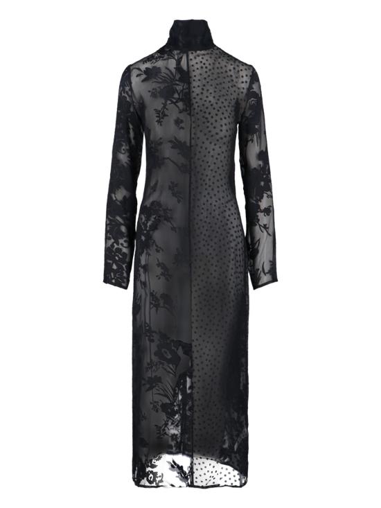 MARINE SERRE Women Mid Skirts WDR420A UWOV0056 BK99 Black